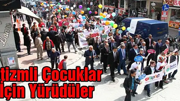 Otizmli Çocuklar İçin Yürüdüler