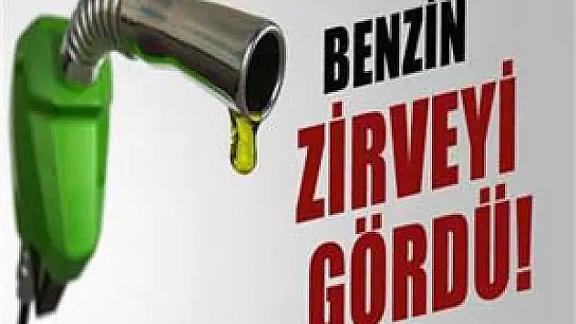 Benzin fiyatı yükseldi
