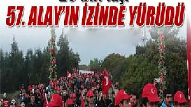 20 bin genç 57. Alay'ın izinde