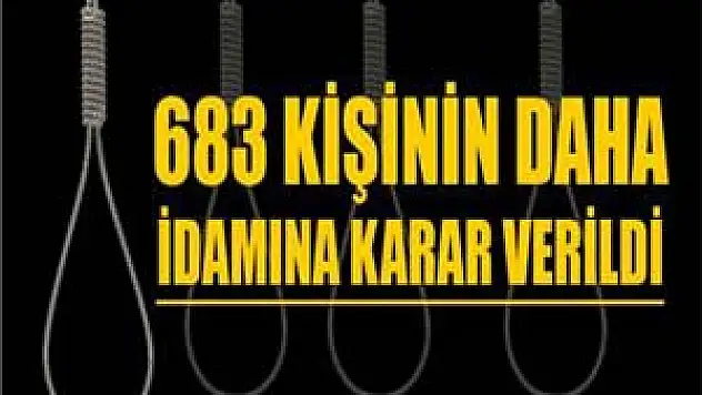 Mısır'da 683 kişinin daha idamına karar verildi
