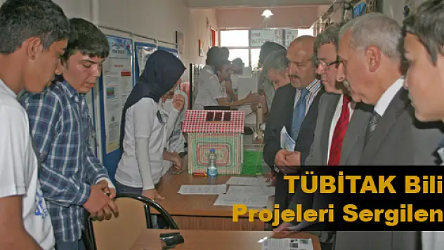 TÜBİTAK Bilim Projeleri Sergilendi