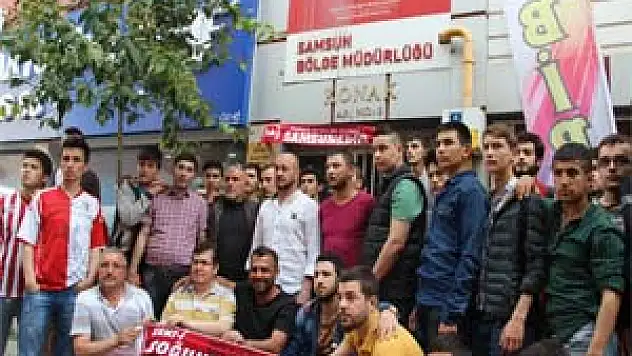 Samsunspor Taraftarından TFF'ye Tepki