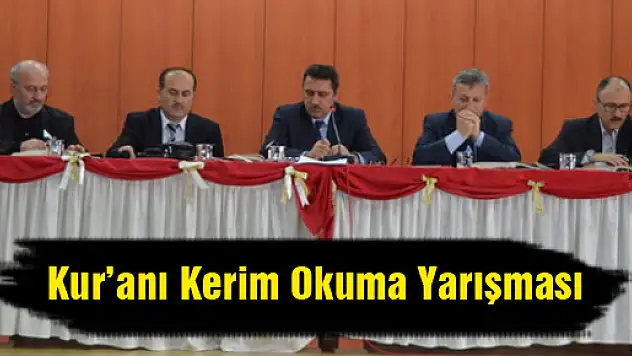 Kuranı Kerimi Güzel Okuma Yarışması