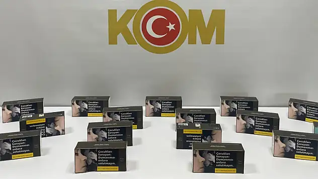 3 bin 200 makaron ele geçirildi