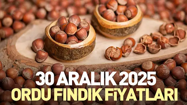 30 Aralık 2025 Ordu Fındık Fiyatları