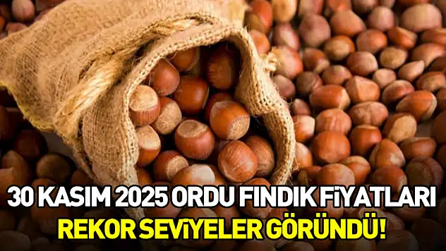30 Kasım 2025 Ordu Fındık Fiyatları | Rekor Seviyeler Göründü! Piyasa Alev Alev