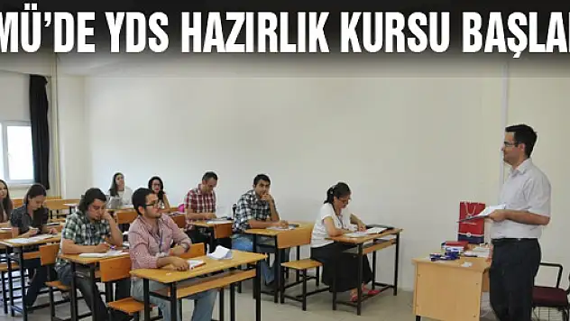 OMÜ'DE YDS HAZIRLIK KURSU BAŞLADI