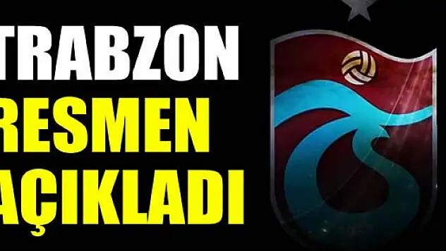Trabzonspor Vahid Halilhodzic'i KAP'a bildirdi