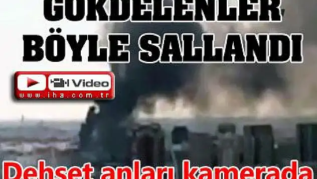 Gökdelenler beşik gibi sallandı