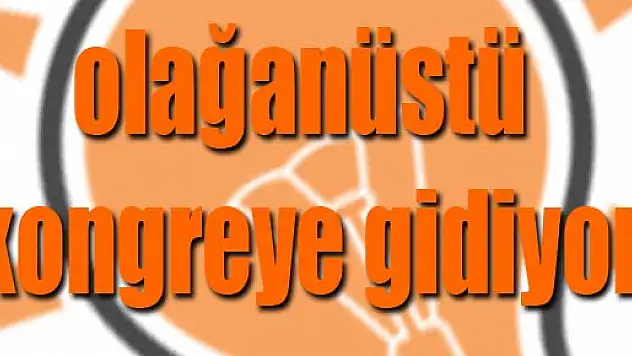 AK Parti olağanüstü kongreye gidiyor