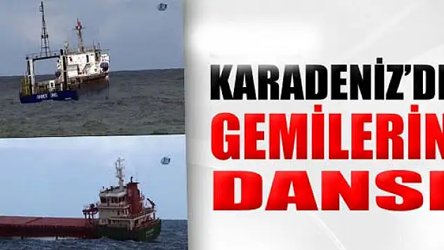 Dev dalgalar Karadeniz kıyılarını dövdü