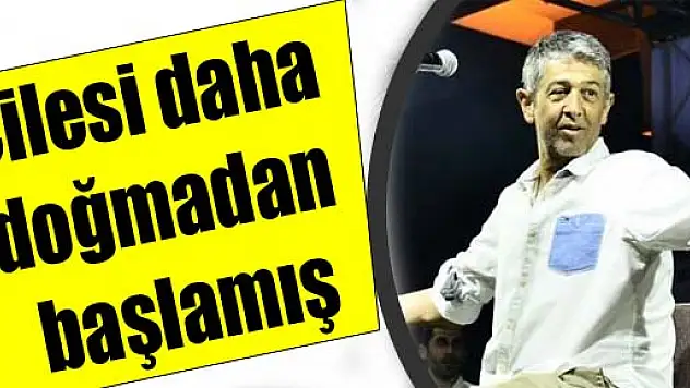 Murat Göğebakan'ın çilesi daha doğmadan başlamış