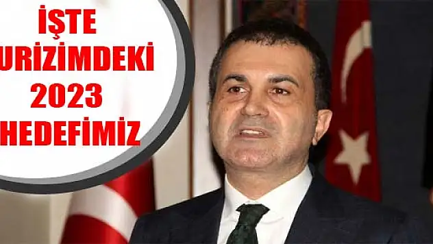 İşte turizmdeki 2023 hedefimiz
