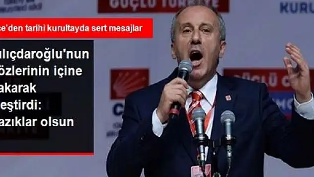 İnce'den, Kılıçdaroğlu Destekçilerini Susturan Sözler