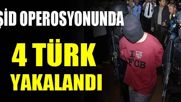 Endonezya'da IŞİD Operasyonunda 4 Türk Yakalandı