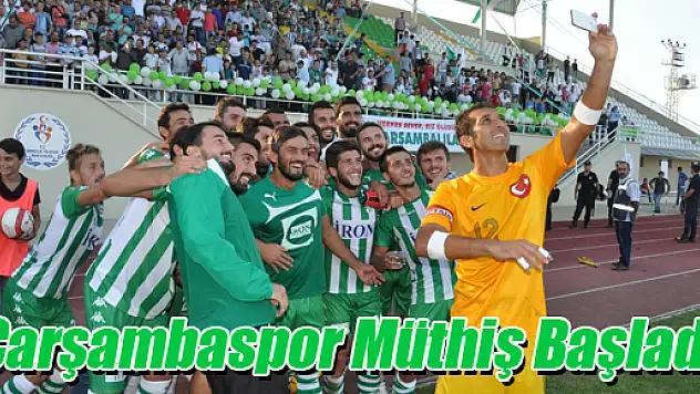 İLK HEDEF AŞILDI çarşambaspor müthiş başladı..