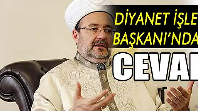 Diyanet İşleri Başkanı'ndan AİHM'in zorunlu din dersi kararına cevap