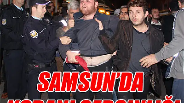 Samsun'da Kobani Gerginliği: 5 Gözaltı