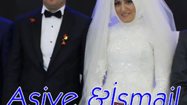 Asiye &İsmail çiftinin mutlu günü