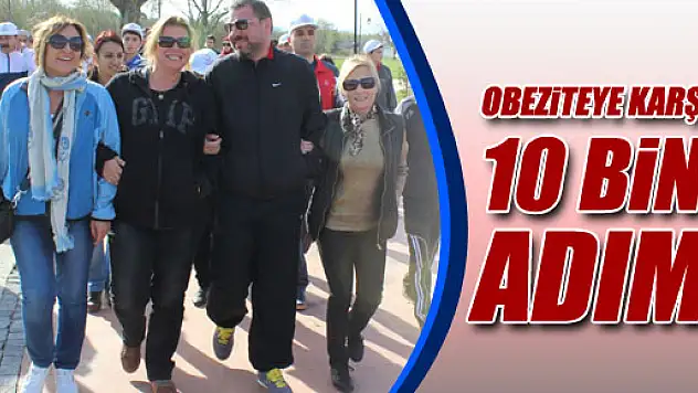 Obeziteye karşı 10 bin adım