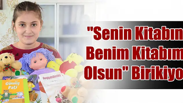 'Senin Kitabın Benim Kitabım Olsun' Birikiyor
