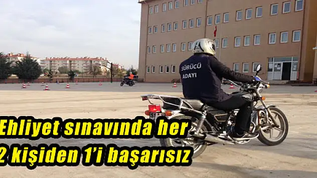 SAMSUN'DA EHLİYET SINAVINDA HER 2 KİŞİDEN 1'İ BAŞARISIZ
