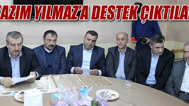 Çarşamba STO'lardan Kazım Yılmaz'a Destek