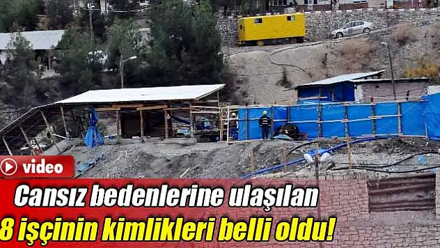 Maden Şehitlerinin kimlikleri belli oldu