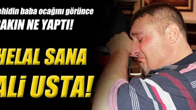 HELAL SANA ALİ USTA!