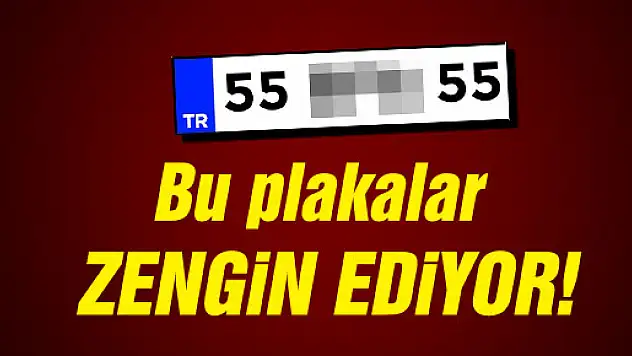 Bu plaka zengin ediyor!