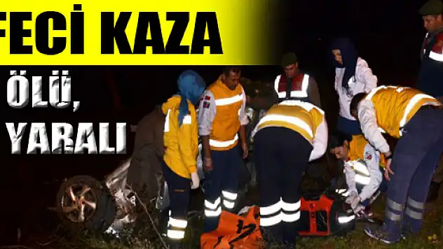 Bafra'da feci kaza: 3 ölü, 3 yaralı