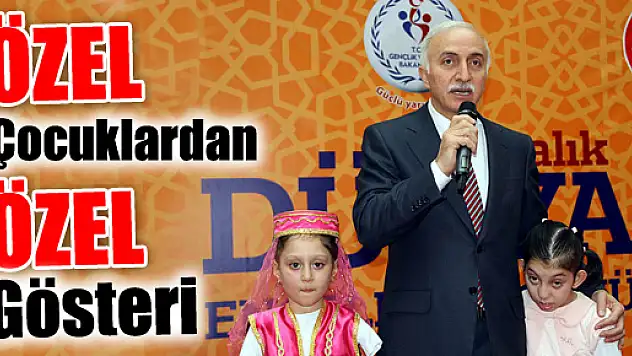 Özel Çocuklardan Özel Gösteri