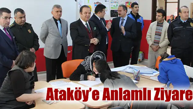 Ataköy'e Anlamlı Ziyaret