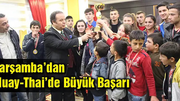 Çarşamba'dan Muay-Thai'de Büyük Başarı 