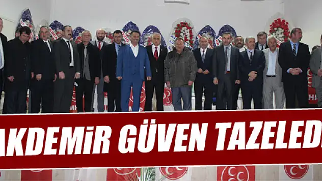 MHP kongresinden Akdemir'le devam çıktı