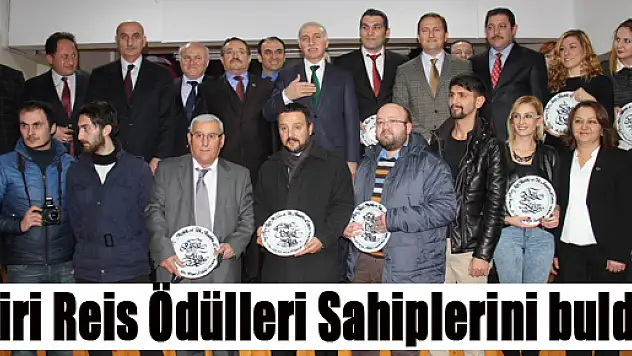 Piri Reis Ödülleri Sahiplerini buldu