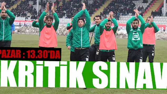 ÇARŞAMBASPOR KRİTİK MAÇA ÇIKIYOR