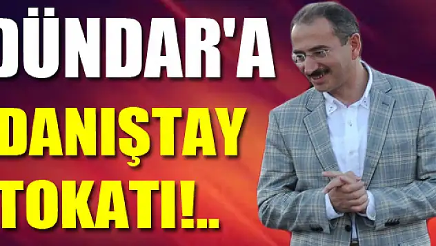 DÜNDAR'A DANIŞTAY TOKATI!..