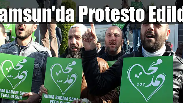 Samsun'da Protesto Edildi