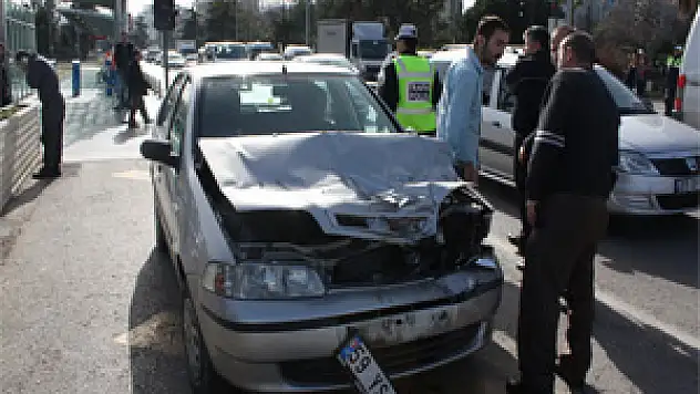Samsun'da Trafik Kazası: 1 Yaralı