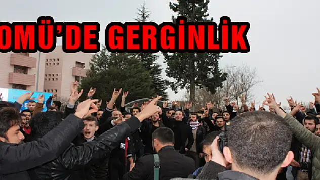OMÜ'DE GERGİNLİK
