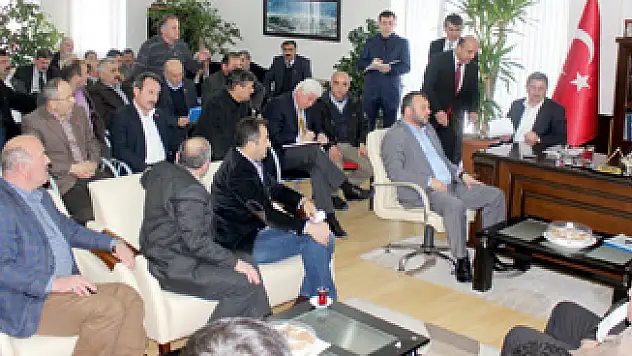 Başkan Kul, Muhtarların Sorunlarını Dinledi