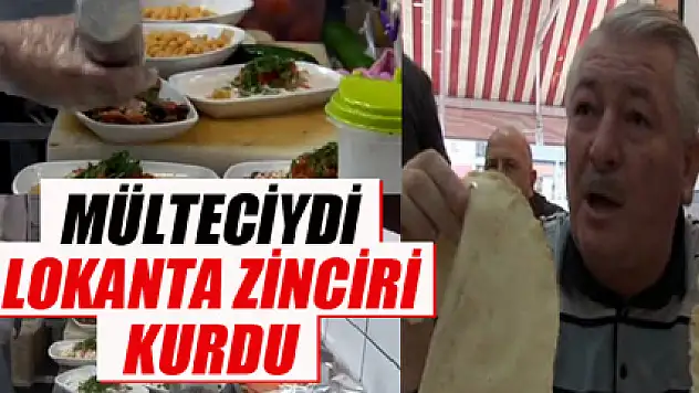 Suriyeli mülteci Nizar Bitar, İstanbul'da lokanta zinciri kurdu