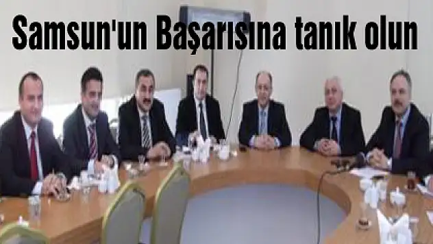 'Samsun'un 'Başarı'sına tanık olun'