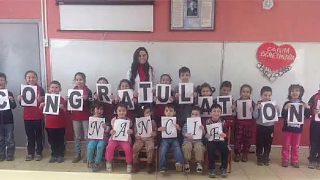 DİLEK ÖĞRETMEN TEBRİK ETTİ