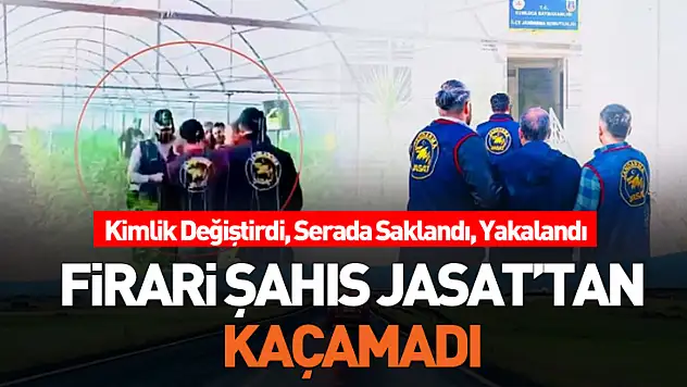 34 yıl hapis cezasıyla aranan firari cinayet zanlısı Antalya'da yakalandı