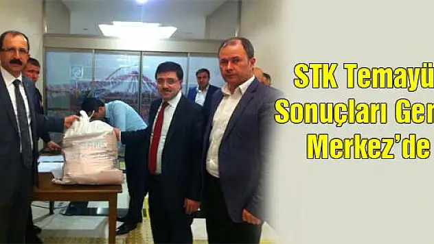 STK Temayül Sonuçları Genel Merkez'de