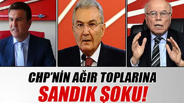 CHP'nin ağır topları liste dışında kaldı