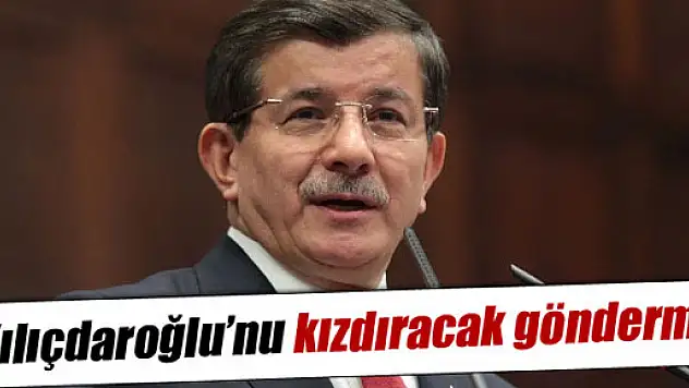 Davutoğlu'ndan, Kılıçdaroğlu'nu kızdıracak gönderme