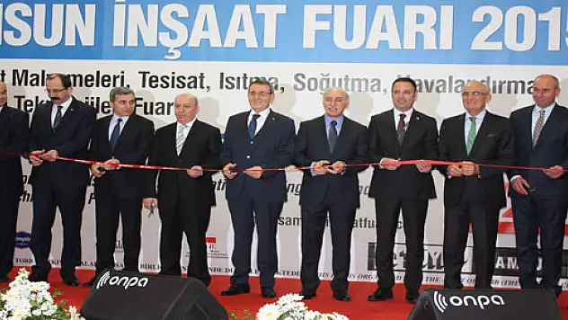 Samsun İnşaat Fuarı Açıldı